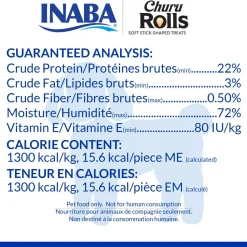 Inaba Dog Churu Rolls Snack Chicken & Cheese with Creamy Filling - 48 Rolls Outlet