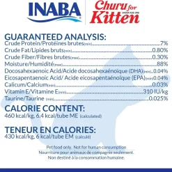 Inaba Kitten Churu Meal Topper Treat - Creamy Chicken Recipe 24 x 10g Tubes Outlet