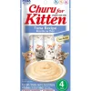 Inaba Kitten Churu Meal Topper Treat - Creamy Tuna Recipe 24 x 10g Tubes Online