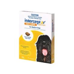 Interceptor Spectrum Chews - Medium Dog 11-22kg (Yellow) Fashion