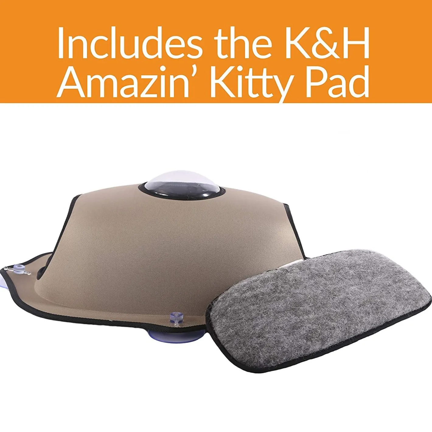 K&H EZ Mount Bubble Window Pod & Cat Perch - Tan Discount