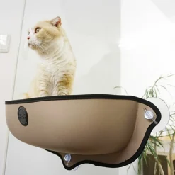 K&H EZ Mount Mod Cat Perch Window Bed - Tan New