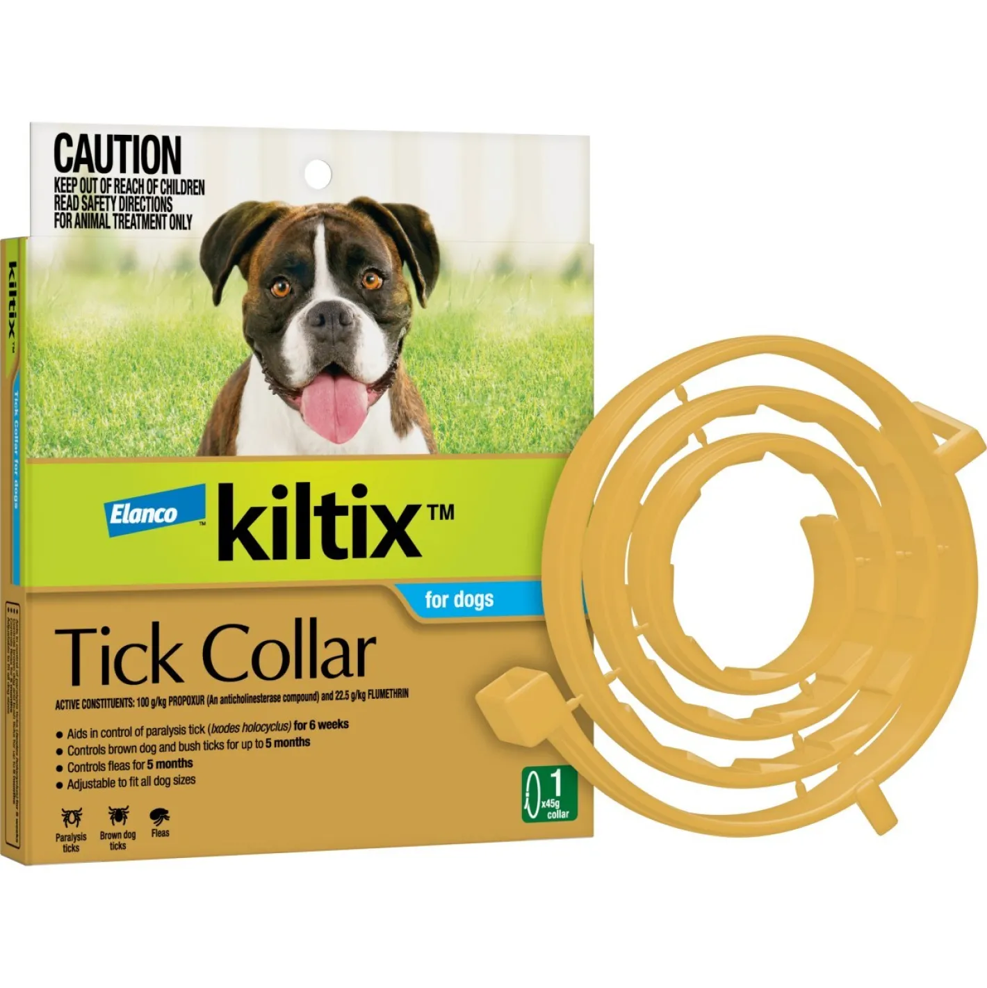 Kiltix Bay-O-Pet Tick Collar for Dogs Hot