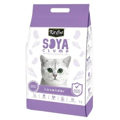Kit Cat Soya Clumping Cat Litter made from Soybean Waste - Lavender 7 Litres Online