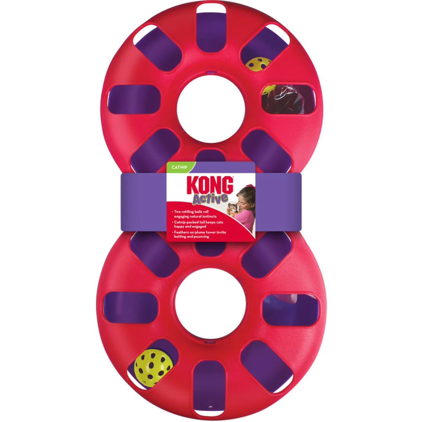 Kong Active Eight Track - Ball Chaser Interactive Cat Toy Discount