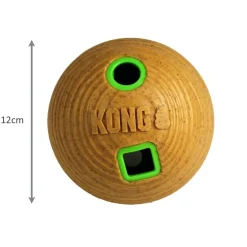Kong Bamboo Food Ball & Treat Dispenser for Dogs New