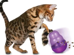 KONG Cat Wobbler Interactive Treat Dispensing Cat Toy Best