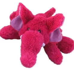 KONG Cozie - Low Stuffing Snuggle Dog Toy - Elmer Elephant Best