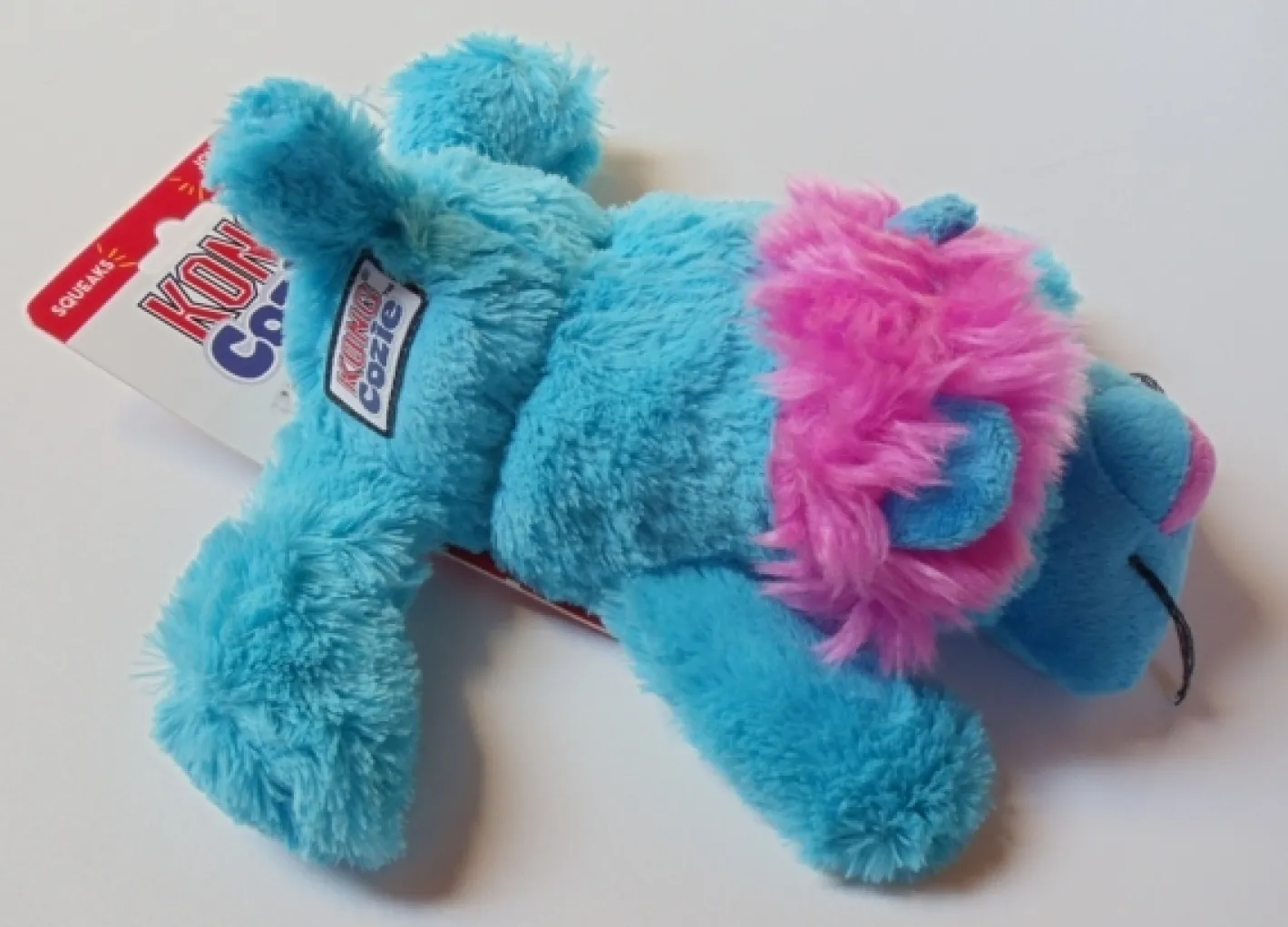 KONG Cozie - Low Stuffing Snuggle Dog Toy - King Lion Clearance