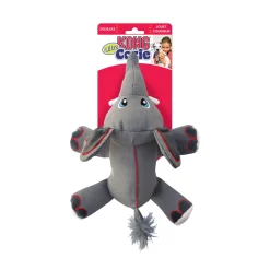 KONG Cozie Ultra Ella Elephant Canvas Squeaker Dog Toy Best