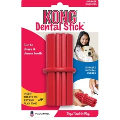 KONG Dental Stick Treat Dispensing Non-Toxic Rubber Toy for Dogs Sale