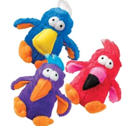 KONG Dodo Plush Squeaker Dog Toy in Assorted Colours Fashion