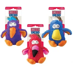 KONG Dodo Plush Squeaker Dog Toy in Assorted Colours Fashion
