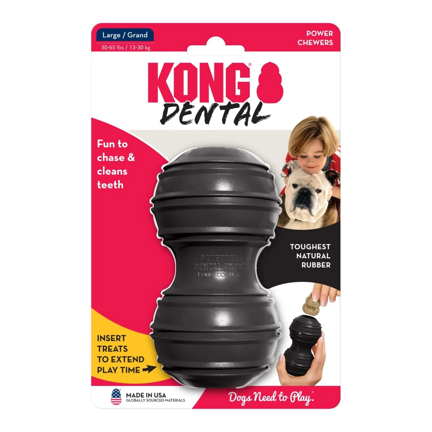 KONG Extreme Dental Tough Dog Toy - Large Best