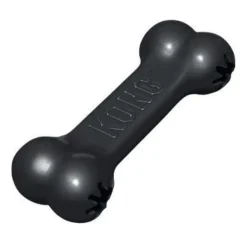 KONG Extreme Rubber Goodie Interactive Treat Holder Bone Dog Toy New