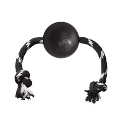 KONG Extreme Tough Dog Toy with Rope - Large Clearance