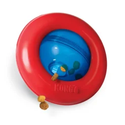 KONG Gyro Treat Dispensing Wobbler Dog Toy New