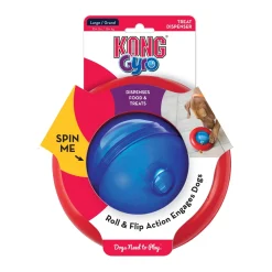 KONG Gyro Treat Dispensing Wobbler Dog Toy New