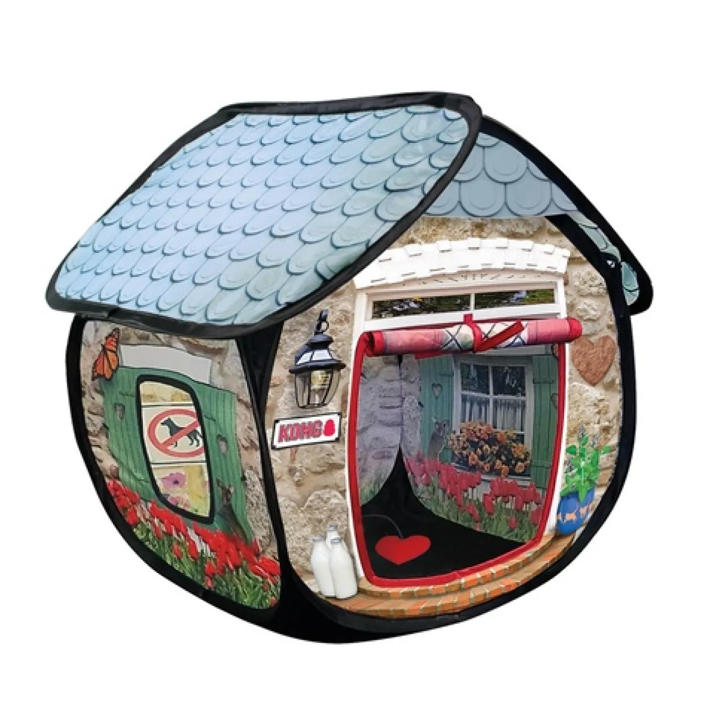 KONG Play Spaces Bungalow Pop-Up Cat House Discount