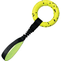 KONG Reflex Bite Defying Floating Dog Toy - Reflex Tug Hot