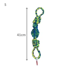 KONG Rope Bunji Tug Dog Toy in Assorted Colours Bulk Pack of 4 Hot