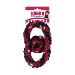KONG Signature Rope Double Ring Extra Large Rope Tug Toy for Dogs New
