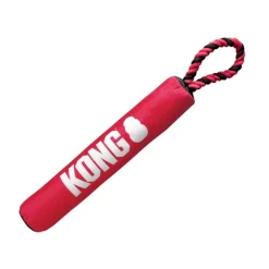 KONG Signature Stick with Rope - Safe Fetch Toy for Dogs - One Size Best