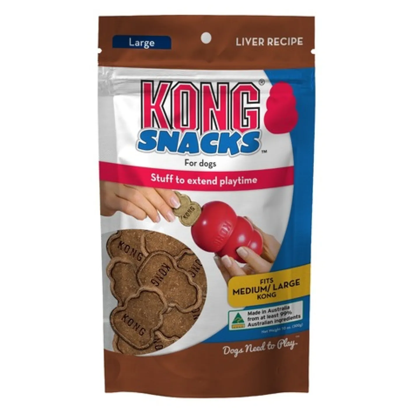 KONG Stuff'n Liver Biscuit Snacks for Medium-Large Dogs 300g Discount