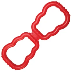 KONG Tug Interactive Natural Rubber Dog Toy with Double Handles Best