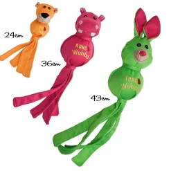 KONG Wubba Ballistic Friends Tug & Squeak Dog Toys Fashion