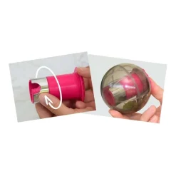 Kruuse Catrine Catmosphere Treat Dispensing Cat Ball Toy in Pink or Black Sale