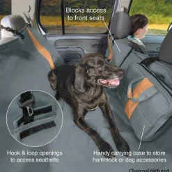 Kurgo Wander Hammock Waterproof Back Seat Cover - Black Discount