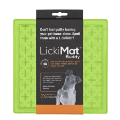 Lickimat Buddy Original Slow Food Anti-Anxiety Licking Mat for Cats & Dogs Best
