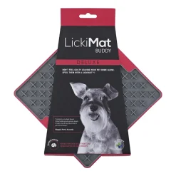 Lickimat Buddy Tuff Slow Food Bowl Anti Anxiety Licking Mat for Dogs Outlet