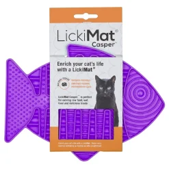 Lickimat Casper Slow Food Bowl Anti-Anxiety Mat for Cats Discount