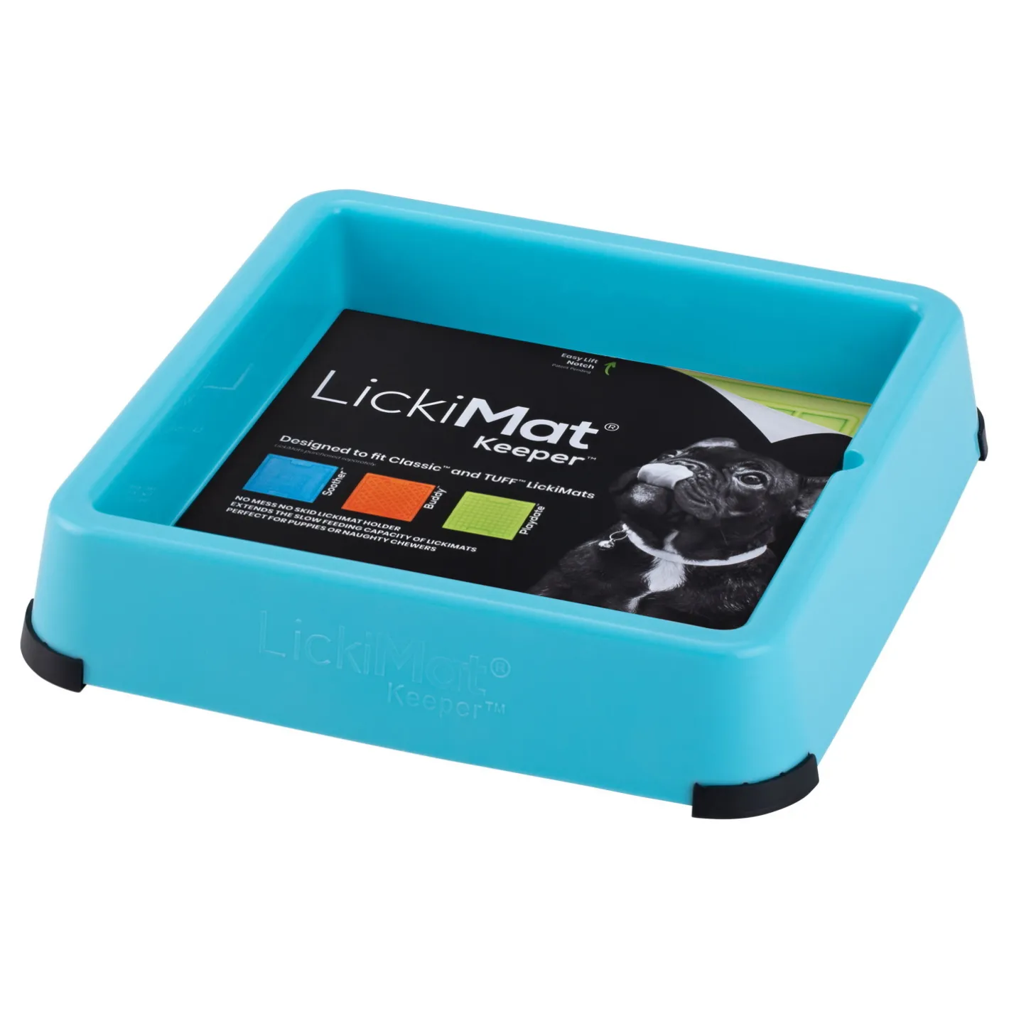 Lickimat Indoor Keeper Bundle Dog Slow Feeder with 3 Original s Outlet
