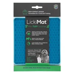 Lickimat Mini Tuff Soother Slow Food Bowl Anti-Anxiety Mat for Dogs Fashion