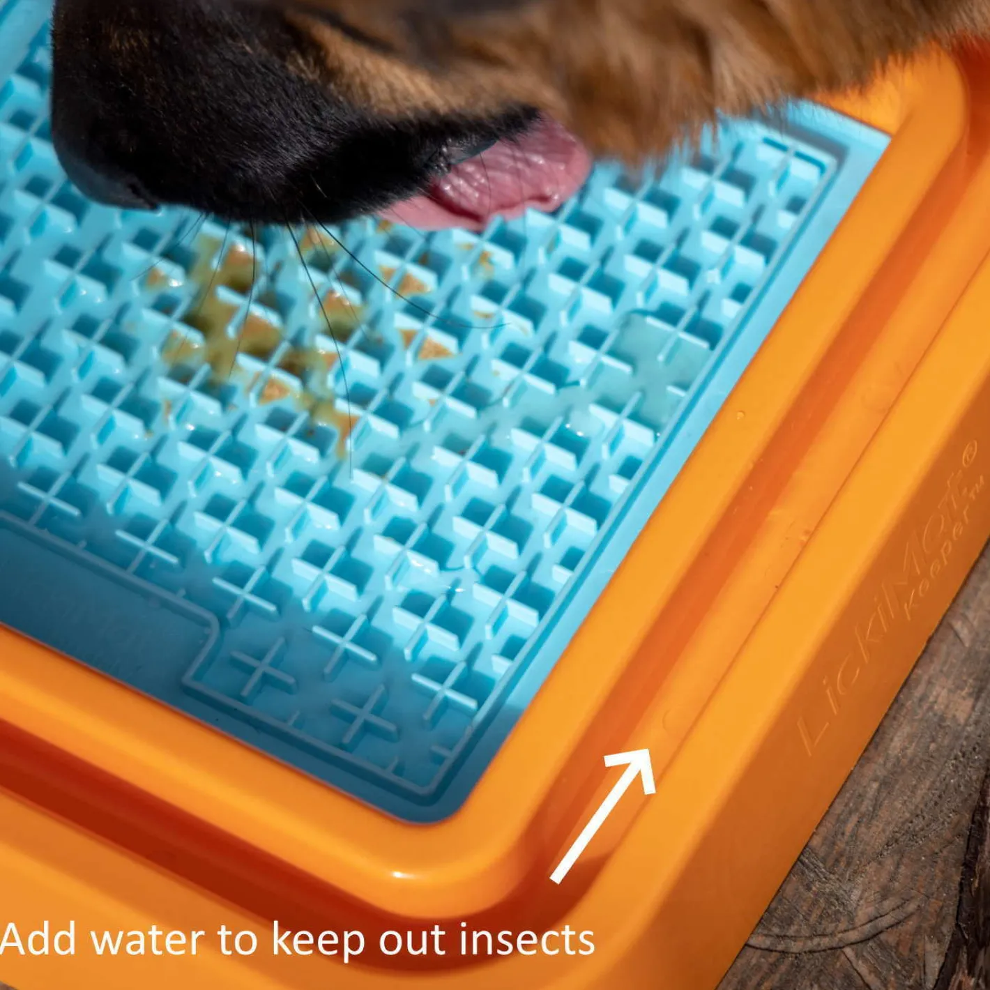 Lickimat Outdoor Keeper Bundle Ant-Proof Slow Dog Feeder with 3 Bonus s Clearance