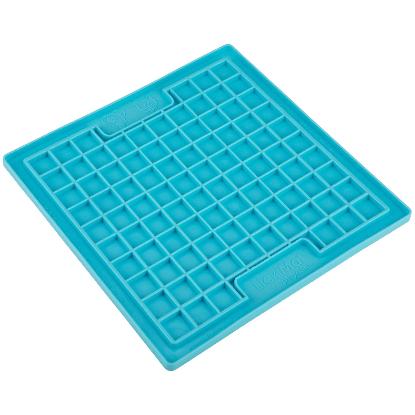 Lickimat Playdate Original Slow Food Licking Mat for Cats & Dogs Best