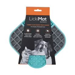 Lickimat Slomo Wet & Dry Double Slow Food Dog Bowl Discount