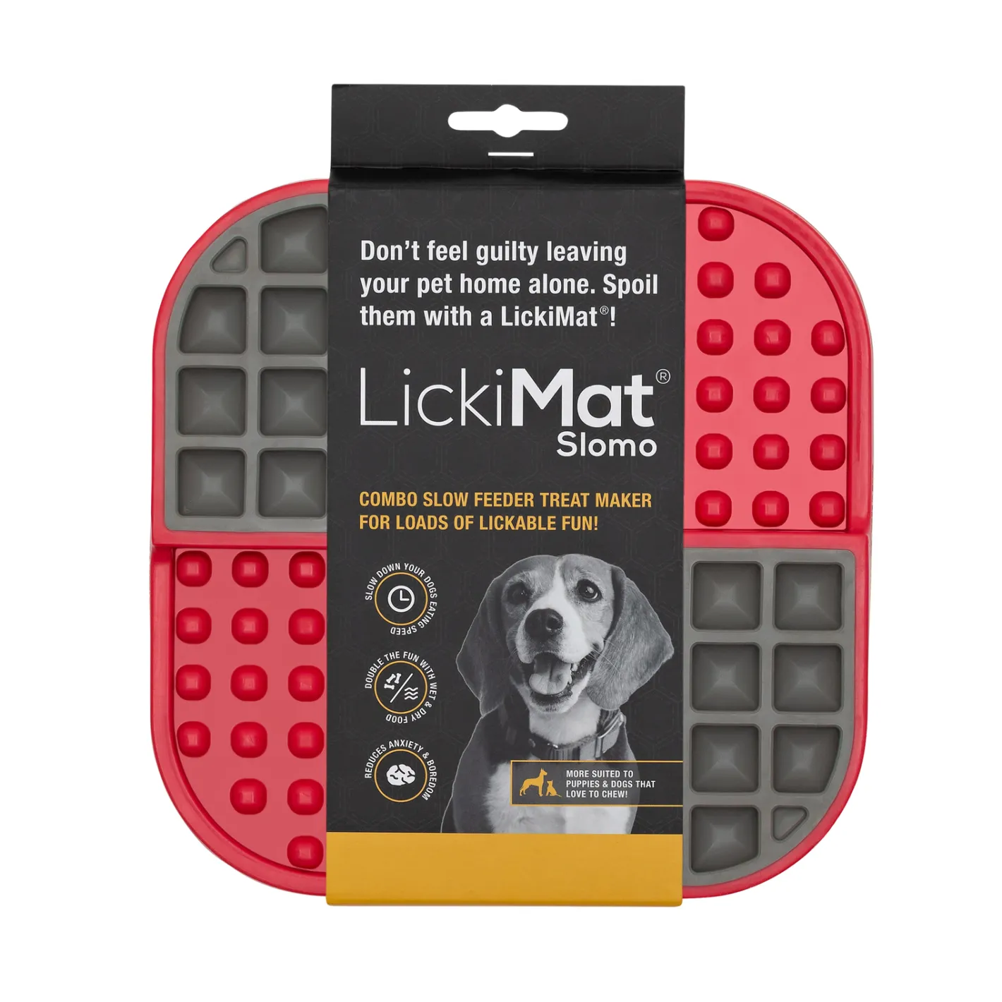 Lickimat Slomo Wet & Dry Double Slow Food Dog Bowl Discount