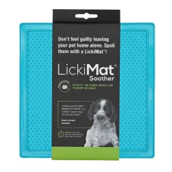Lickimat Soother Original Slow Food Licking Mat for Cats & Dogs Hot