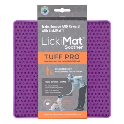 Lickimat Soother PRO Tuff Slow Food Licking Mat for Dogs Best