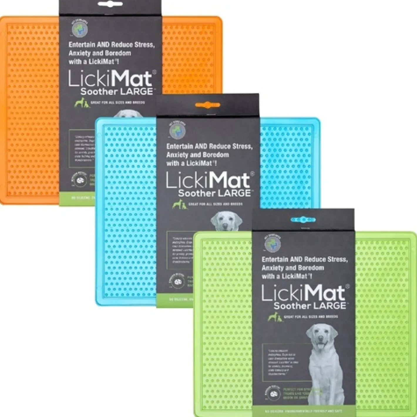 Lickimat Soother Slow Food Licking Mat for Cats & Dogs X-Large Online