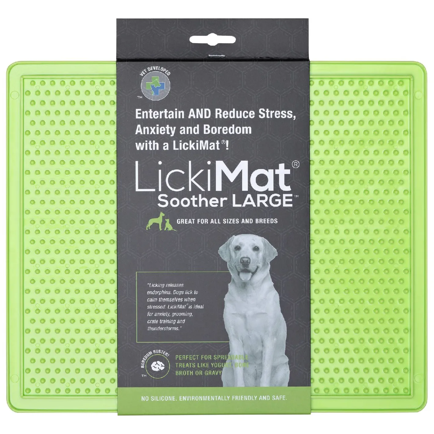 Lickimat Soother Slow Food Licking Mat for Cats & Dogs X-Large Online