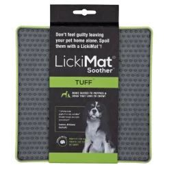 Lickimat Soother Tuff Slow Food Lick Mat Dog Bowl New