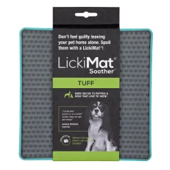 Lickimat Soother Tuff Slow Food Lick Mat Dog Bowl New
