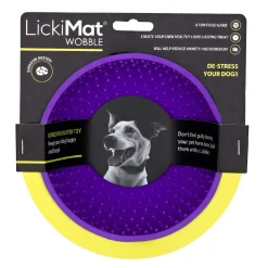 Lickimat Wobble Slow Feeder Boredom Buster Dog Food Bowl Clearance