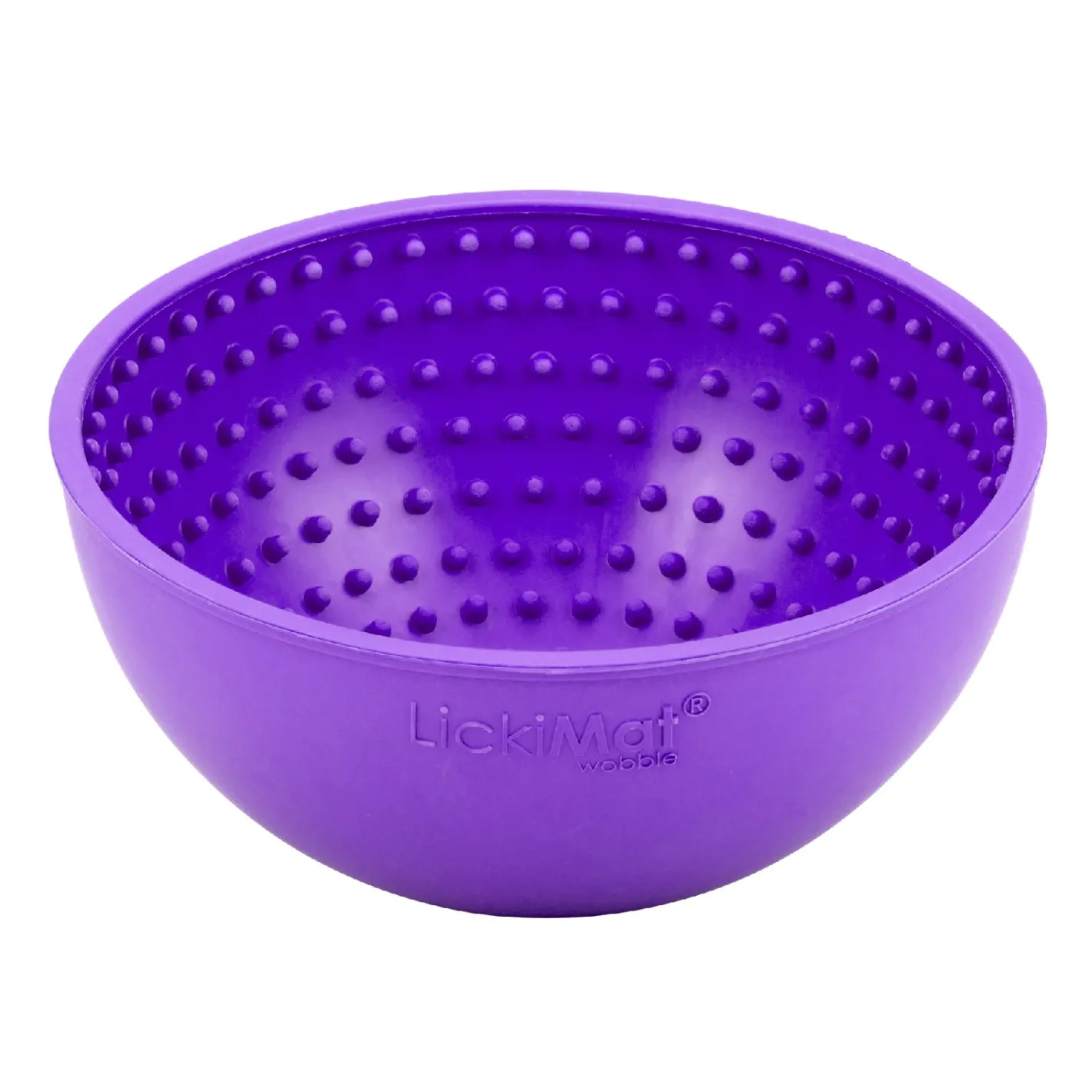 Lickimat Wobble Slow Feeder Boredom Buster Dog Food Bowl Clearance