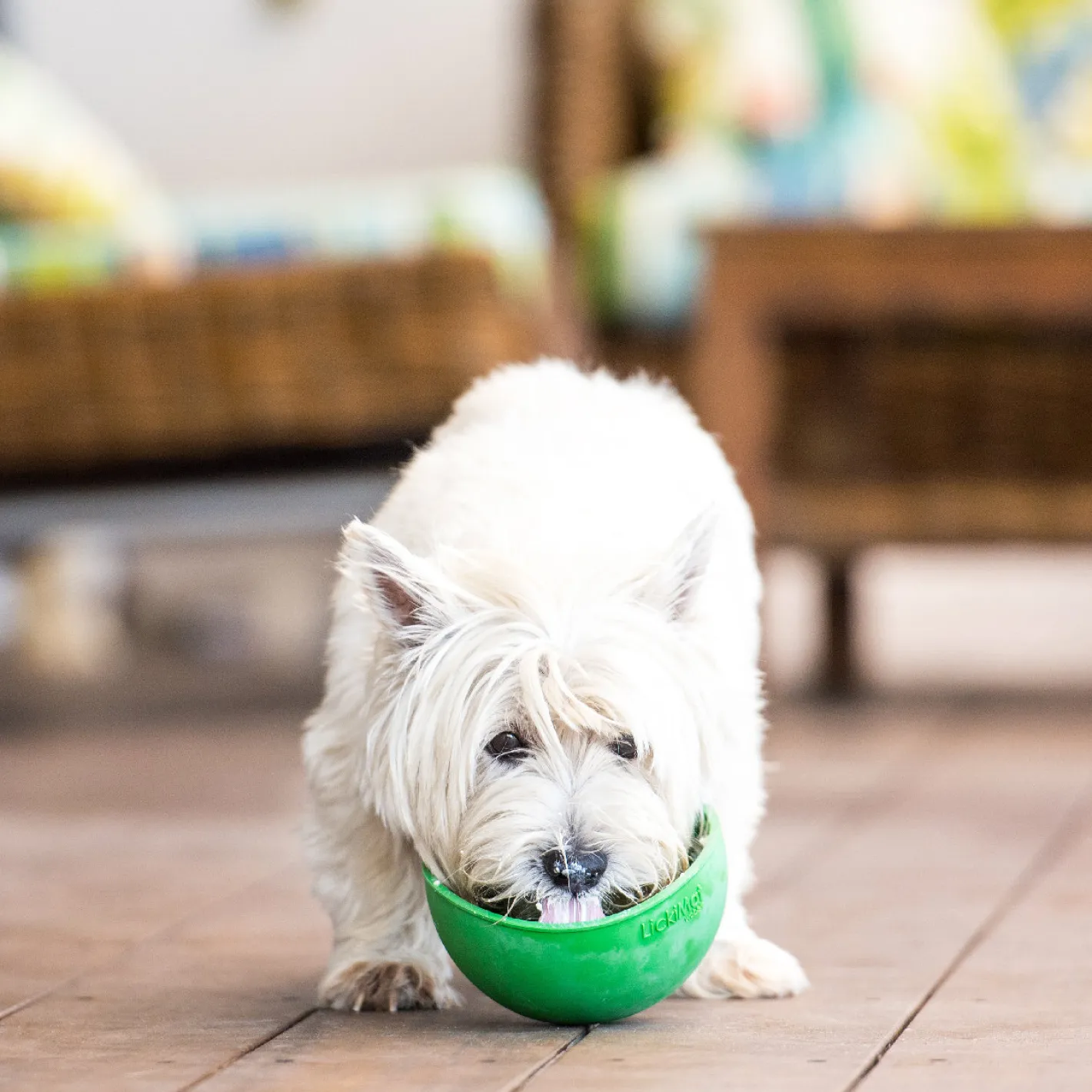 Lickimat Wobble Slow Feeder Boredom Buster Dog Food Bowl Clearance